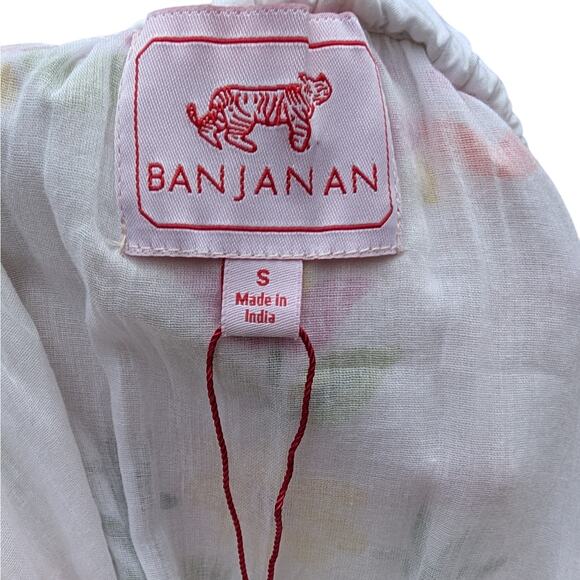 NWOT Anthropologie Banjanan Agatha Midi Skirt in Flora Summer Women's Sz S Boho - Picture 6 of 10